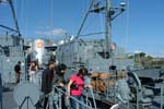 German Navy Minesweepers M1058 Fulda and M1060 Weiden Visitors